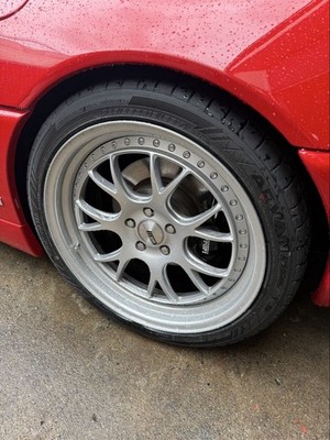 JDM Almost Ferrari F355 SSR 19-inch wheels + Advan tires set br SSR (No Tires) - Image 5