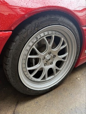 JDM Almost Ferrari F355 SSR 19-inch wheels + Advan tires set br SSR (No Tires) - Image 6