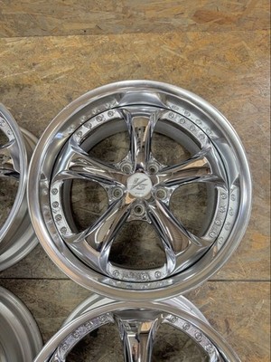 JDM RareWORK VS-KF 18x8J+38 9J+33 PCD114.3 5-hole 5H Chrome Plated Disc (No Tires) - Image 4
