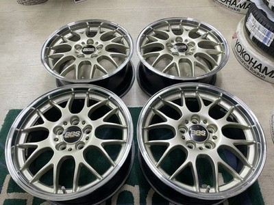 JDM BBS RG-R RG715 forging lightweight wheels 17x7.5J +45 PCD114.3-5H C (No Tires)