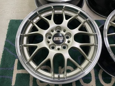JDM BBS RG-R RG715 forging lightweight wheels 17x7.5J +45 PCD114.3-5H C (No Tires) - Image 4