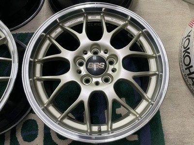 JDM BBS RG-R RG715 forging lightweight wheels 17x7.5J +45 PCD114.3-5H C (No Tires) - Image 5
