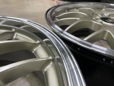 JDM BBS RG-R RG715 forging lightweight wheels 17x7.5J +45 PCD114.3-5H C (No Tires) - Image 8