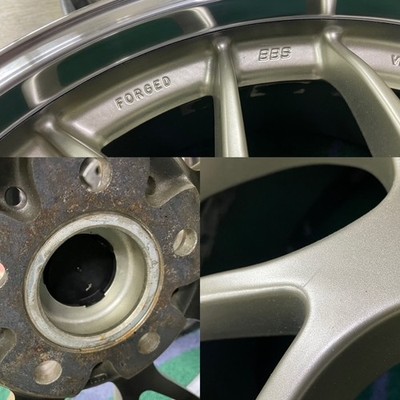 JDM BBS RG-R RG715 forging lightweight wheels 17x7.5J +45 PCD114.3-5H C (No Tires) - Image 10