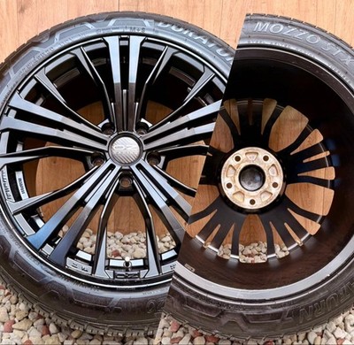 JDM Rare OZ Racing Cortina 20x9.5J PCD130 +52 (No Tires) - Image 12