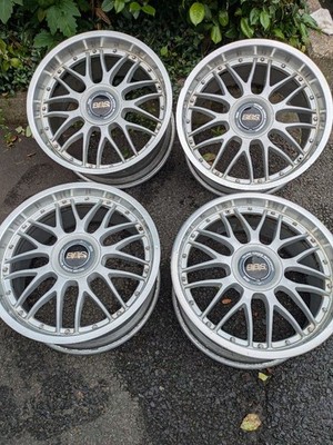 JDM BBS 18 Stern deep rim wheels F9J 48 R10J 52 (No Tires)