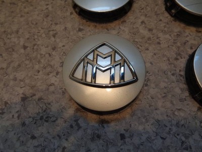JDM Genuine Maybach wheel center caps silver 4-piece set wheel emblem (No Tires) - Image 2