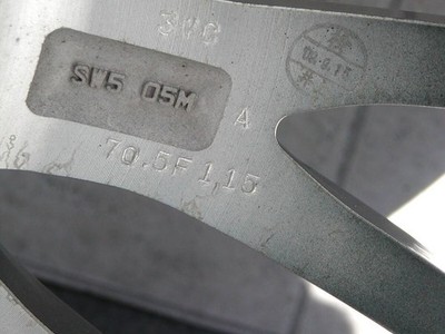 JDM Deep rim ultra-deep size PCD115-5H WORK Schwert SC5 10.5J +30 2Boo (No Tires) - Image 7