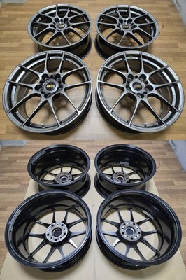 JDM Rare 18x8J +48 PCD120 BBS RF RF517 DB forging MINI mini Black Suo b (No Tires) - Image 6