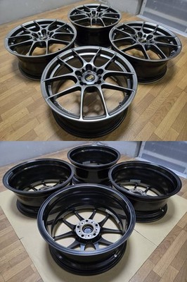 JDM Rare 18x8J +48 PCD120 BBS RF RF517 DB forging MINI mini Black Suo b (No Tires) - Image 7