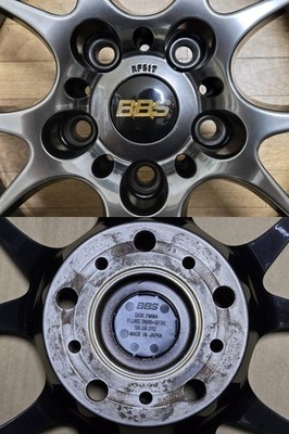 JDM Rare 18x8J +48 PCD120 BBS RF RF517 DB forging MINI mini Black Suo b (No Tires) - Image 9