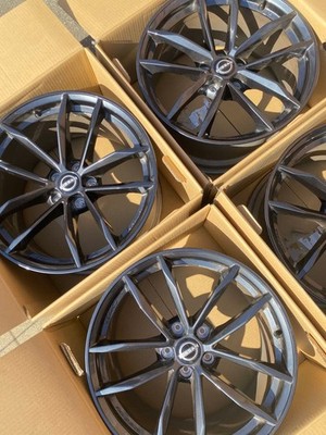 JDM Super ✨Nissan RZ34Z genuine 19-inch 4-Wheel Set RAYS Skyline wheels are (No Tires)