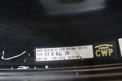 JDM RAYS DAYTONA FDX-F7S 8J+20 6H139.7 Fits Land Cruiser Prado 150 120 (No Tires) - Image 10