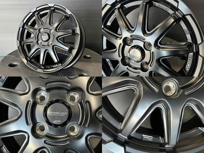 JDM 4-Wheel Set 165/60R15 Hustler Cast Delica Mini Kei Bridgestone Ecopia NH (No Tires) - Image 2