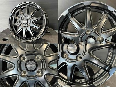 JDM 4-Wheel Set 165/60R15 Hustler Cast Delica Mini Kei Bridgestone Ecopia NH (No Tires) - Image 3