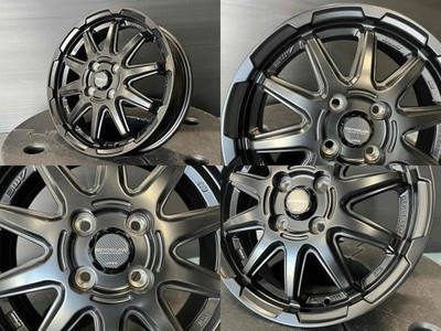 JDM 4-Wheel Set 165/60R15 Hustler Cast Delica Mini Kei Bridgestone Ecopia NH (No Tires) - Image 4