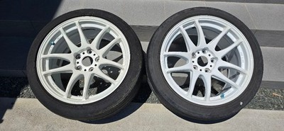 JDM Work Emotion CR Kiwami 2wheels no tire 17x9+38 5x114.3