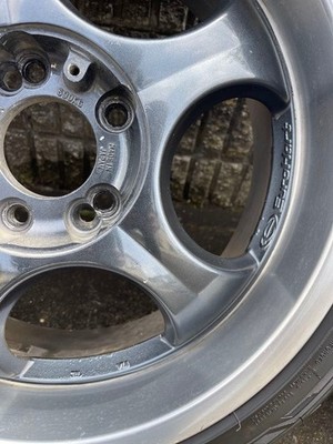 JDM Euro Heart V-Line 4-Wheel Set Deep Rim Excellent Condition WORK SSR (No Tires) - Image 6
