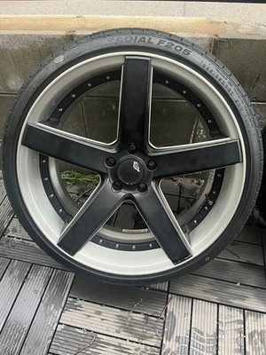 JDM Fukuoka RAYS Rays BLACKFLEET V205 black Fleet 20-inch (No Tires) - Image 3