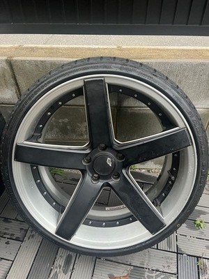 JDM Fukuoka RAYS Rays BLACKFLEET V205 black Fleet 20-inch (No Tires) - Image 6
