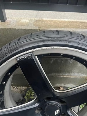 JDM Fukuoka RAYS Rays BLACKFLEET V205 black Fleet 20-inch (No Tires) - Image 7