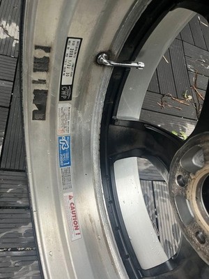 JDM Fukuoka RAYS Rays BLACKFLEET V205 black Fleet 20-inch (No Tires) - Image 12