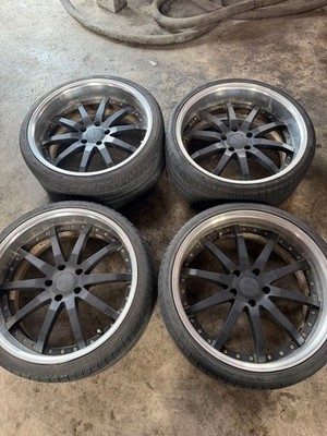 JDM 20-inch wheels WORK Gnosis 8.5j 9.5j PCD120 4-Wheel Set (No Tires)