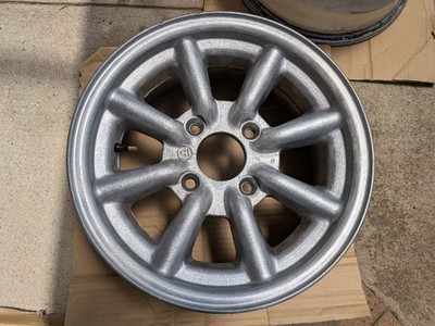 JDM Watanabe wheels used for older cars 14x6.0J 4-Wheel Set size. (No Tires) - Image 5