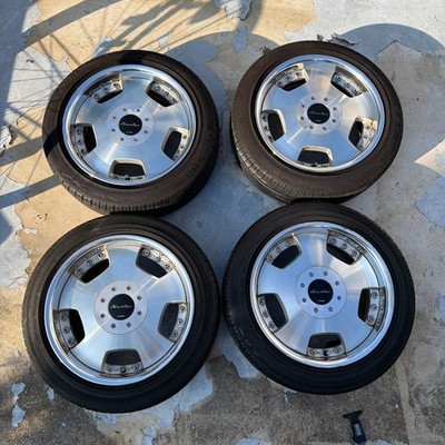 JDM WORK Euroline DH 15-inch 6J +40 +38 O-disc set (No Tires)