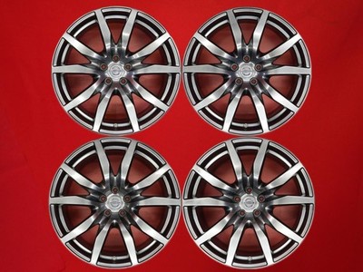 JDM Used genuine Nissan GT-R R35 mid-model wheels 4-Wheel Set 9.5J/10.5J 20P (No Tires)