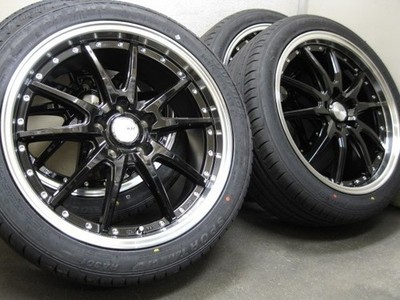 JDM SetLOXARNY CHRONOGRASTAR 19 & 245/40R19 4-Wheel Set Estima/C-HR/Lexu (No Tires)