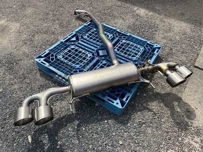 JDM Genuine Nissan R35 Late Model Titanium Muffler for GTR GT-R Nismo (No Tires)