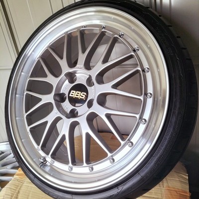 JDM BBS LM 19-inch wheels 8.0j/8.5j 225/35r19/235/35r19 tires excellen (No Tires)