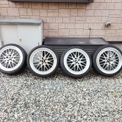 JDM BBS LM 19-inch wheels 8.0j/8.5j 225/35r19/235/35r19 tires excellen (No Tires) - Image 2