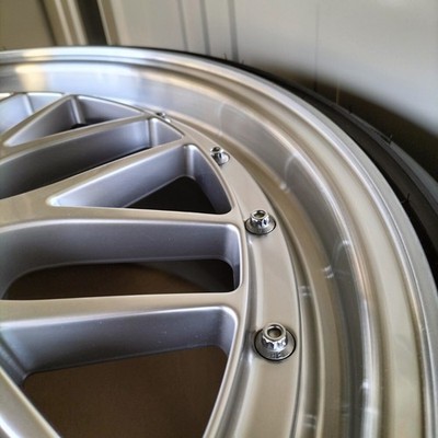 JDM BBS LM 19-inch wheels 8.0j/8.5j 225/35r19/235/35r19 tires excellen (No Tires) - Image 8