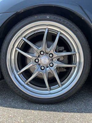 JDM Rare WORK XSA 04C 8.5J+40 9J+35 114.3-5H 19 Crown Fuga Alphard dif (No Tires)