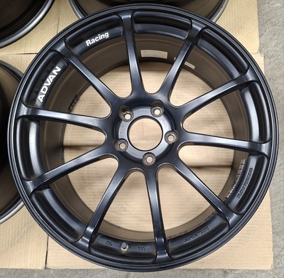 JDM Yokohama Advan Racing RS Wheels 4-Wheel Set 19x8.5J 114.3 ADVAN Subaru ST (No Tires) - Image 2