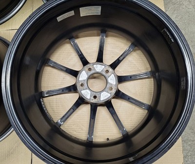 JDM Yokohama Advan Racing RS Wheels 4-Wheel Set 19x8.5J 114.3 ADVAN Subaru ST (No Tires) - Image 9