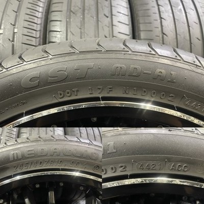 JDM CST MD-A1 245/40ZR19Summer Tires Precious HM-3 198J5HPCD114.3+4220 (No Tires) - Image 10