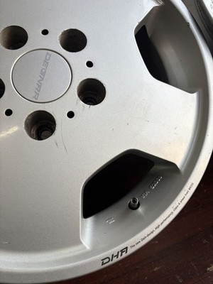 JDM Rare Weds DEGNAR 15-inch aluminum wheels 6.5J ET45 for classic c (No Tires) - Image 7