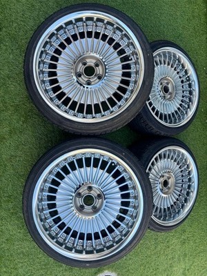 JDM WORK EMITZ 20-inch deep rim wheels (No Tires)