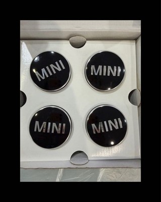 JDM Genuine MINI floating center cap diameter 56mm 4 individual caps. (No Tires)