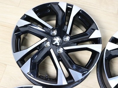 JDM Rare Item Genuine PEUGEOT 2008 6.5J +32 17in PCD108 4-Wheel Set Part Nu (No Tires) - Image 5