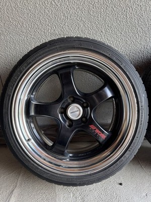 JDM WORK/work Meister S1R 188.5j+30/9.5J+38 114.3 5h 4-Wheel Set O disk Used (No Tires) - Image 2
