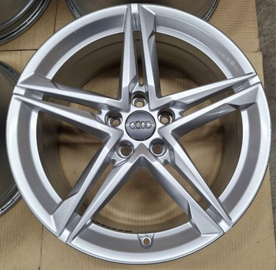 JDM Audi A4 S-line Genuine 18x8.0J Wheels 4-Wheel Set Rare Audi PCD112 br Aud (No Tires) - Image 2