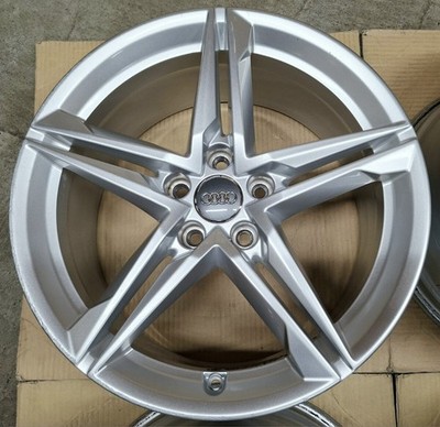 JDM Audi A4 S-line Genuine 18x8.0J Wheels 4-Wheel Set Rare Audi PCD112 br Aud (No Tires) - Image 4
