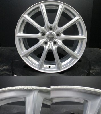 JDM ECOFORME SE15 Ecoforme 8J-18+45 silver Pirelli Ice Zero 225/50R18 (No Tires) - Image 3