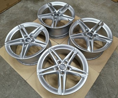 JDM Audi A4 S-line Genuine 18x8.0J Wheels 4-Wheel Set Rare Audi PCD112 br Aud (No Tires) - Image 6
