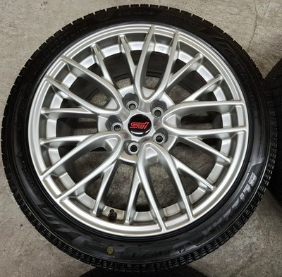 JDM Almost Subaru WRX Genuine Option Wheels and Tires 2025 Bridgestone (No Tires) - Image 4