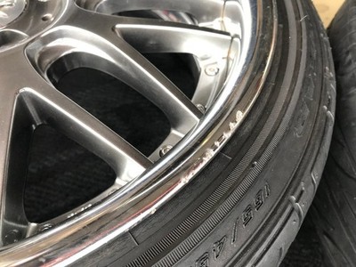 JDM Used Tire & Wheel Set WEDS Maverick 709M Silver 6.5J-16 4/100 +33 (No Tires) - Image 8